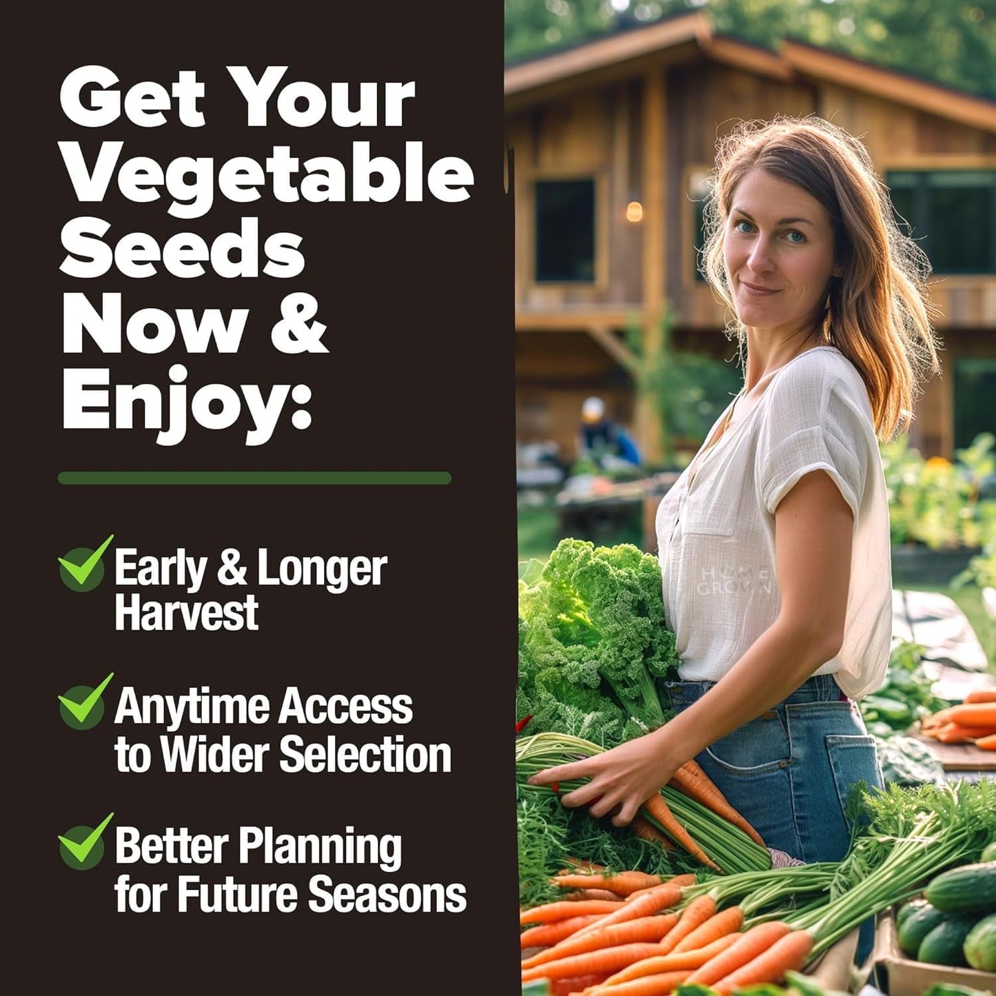10 Heirloom Vegetable Seeds - 2000+ Survival Bugout Seeds and Essential Emergency Prepper Gear - Non GMO Vegetable Seeds for Planting Home Garden Pack